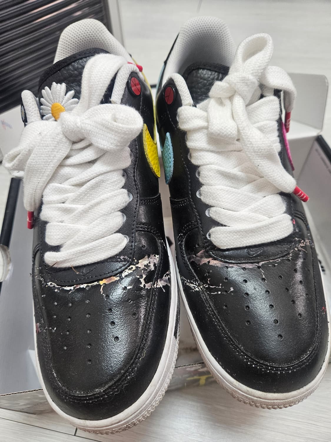 나이키에어포스1 파라노이즈블랙 상품이미지3