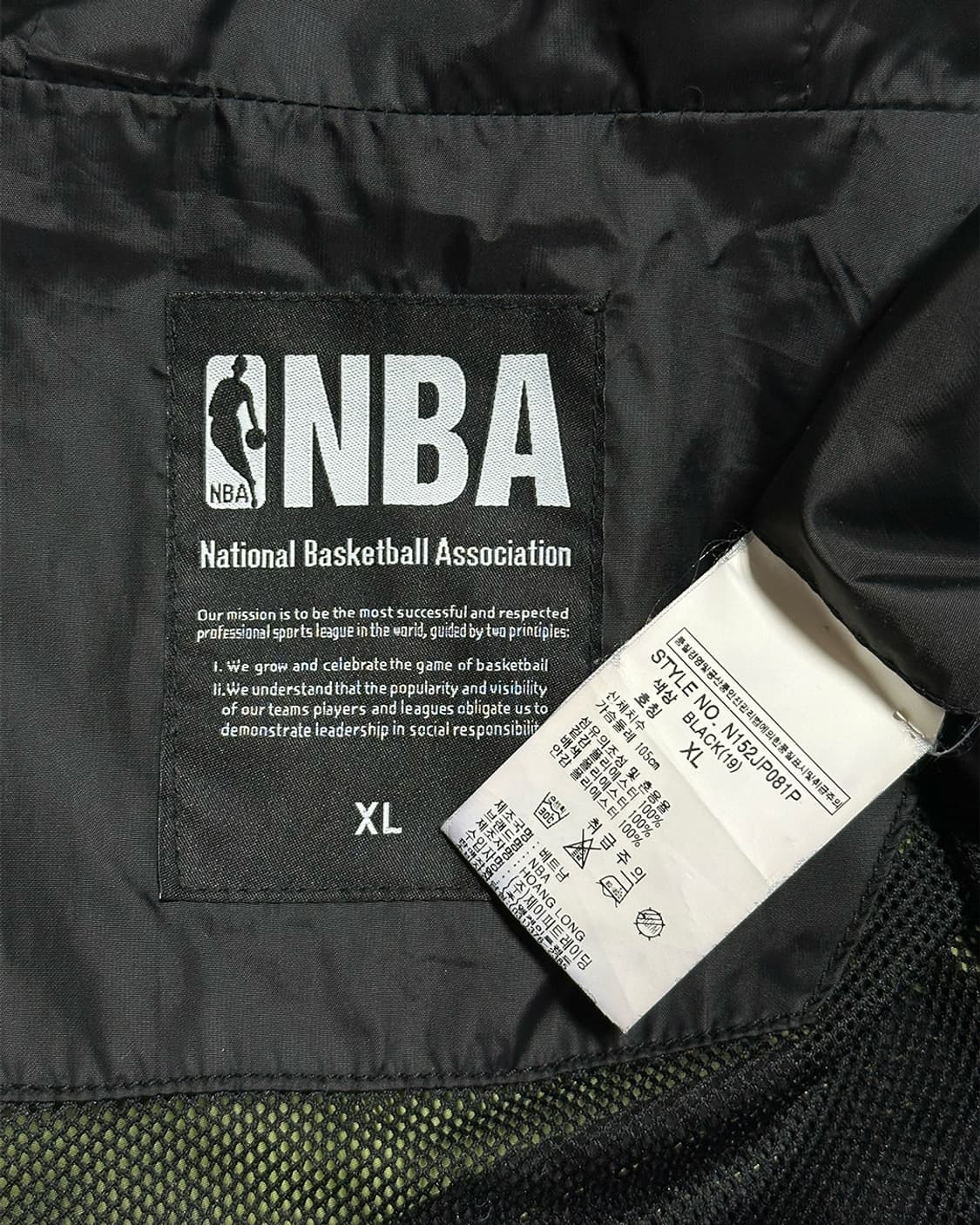 NBA 시카고불스 카모 바람막ㅇ 상품이미지3