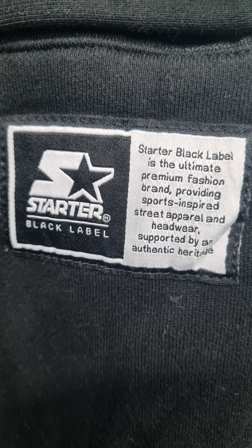 Starter 스타터 힙합 검정색 조거 팬츠 공용m(30~31) 상태좋음 상품이미지3