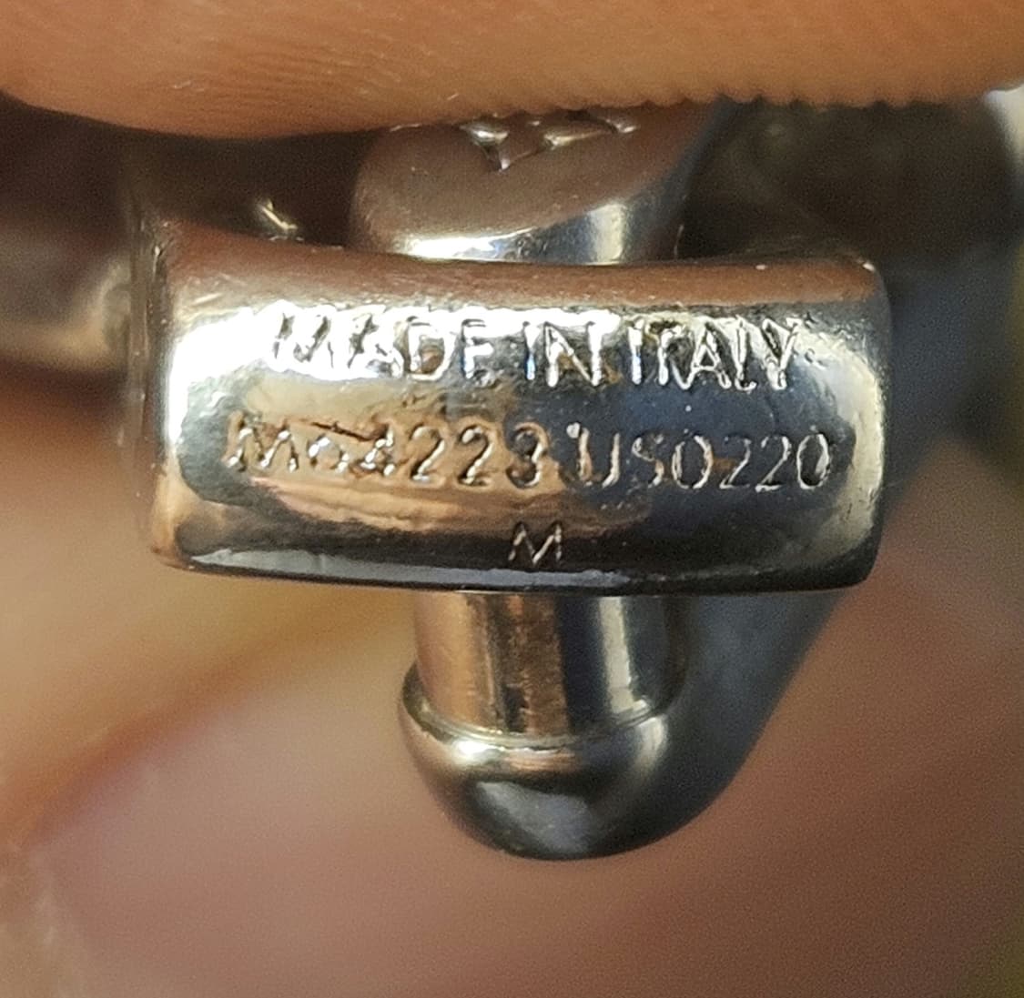 루이비통 모노그램 체인 팔찌 M64223 (M사이즈)
 상품이미지4