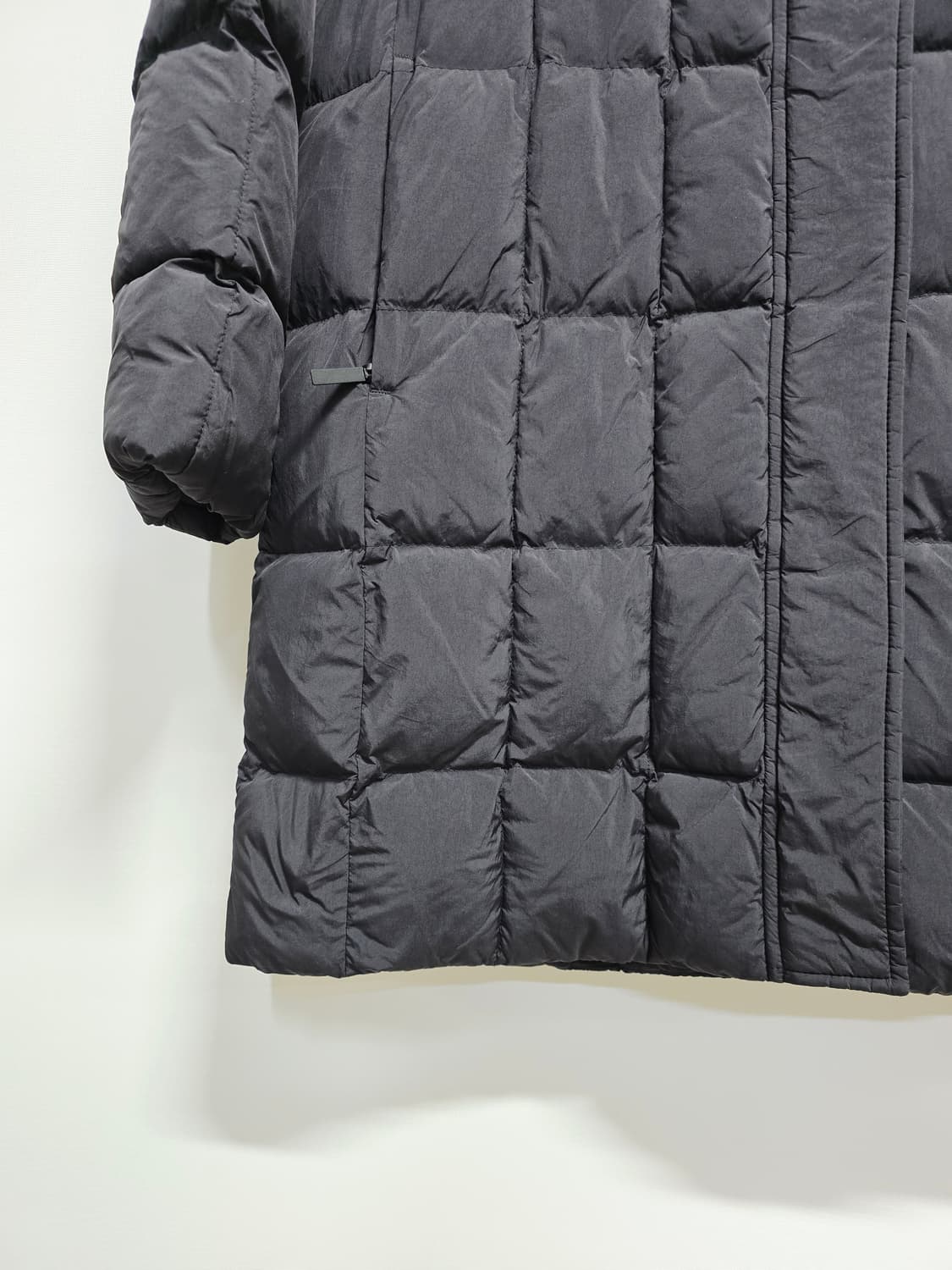 네파 블랙 롱 패딩 점퍼 후드 90 상품이미지3