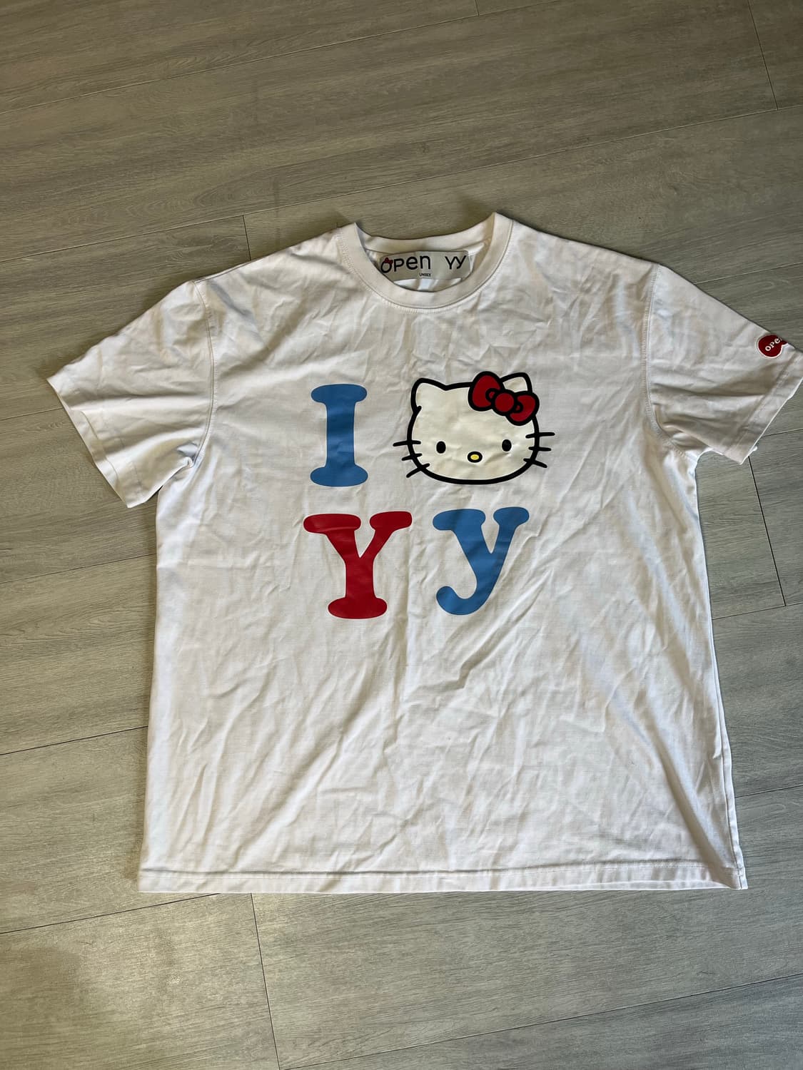 OPEN YY 오픈와이와이 헬로키티 반팔 티셔츠 상품이미지3
