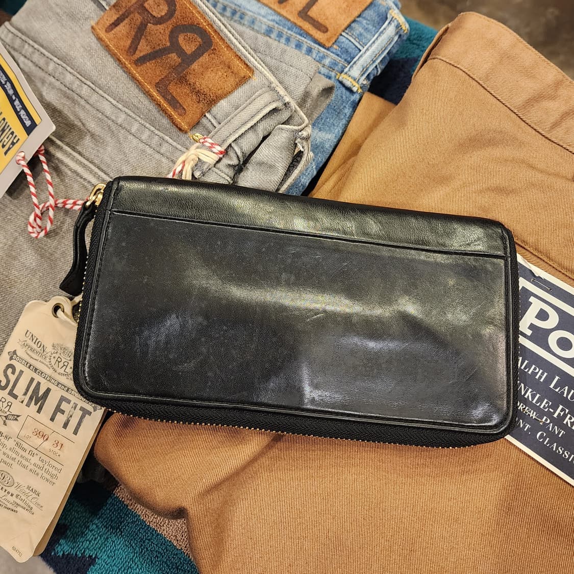 최고급 호스레더 포터 장지갑 상품이미지2