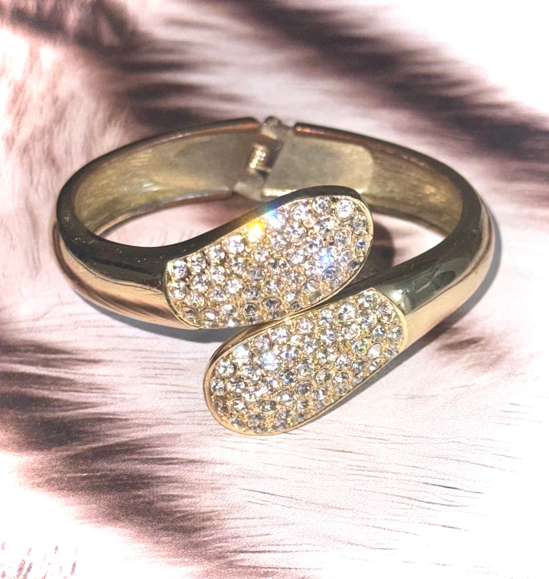 시부야 egg 갸루 골드 큐빅 자석형 뱅글 팔찌 상품이미지1