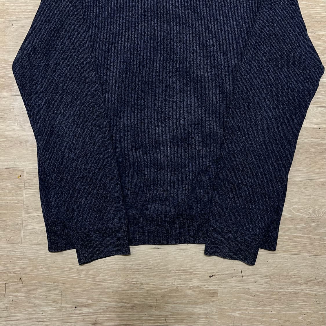 코스 COS 베이직 코튼 니트 스웨터 [네이비] L/100 상품이미지3