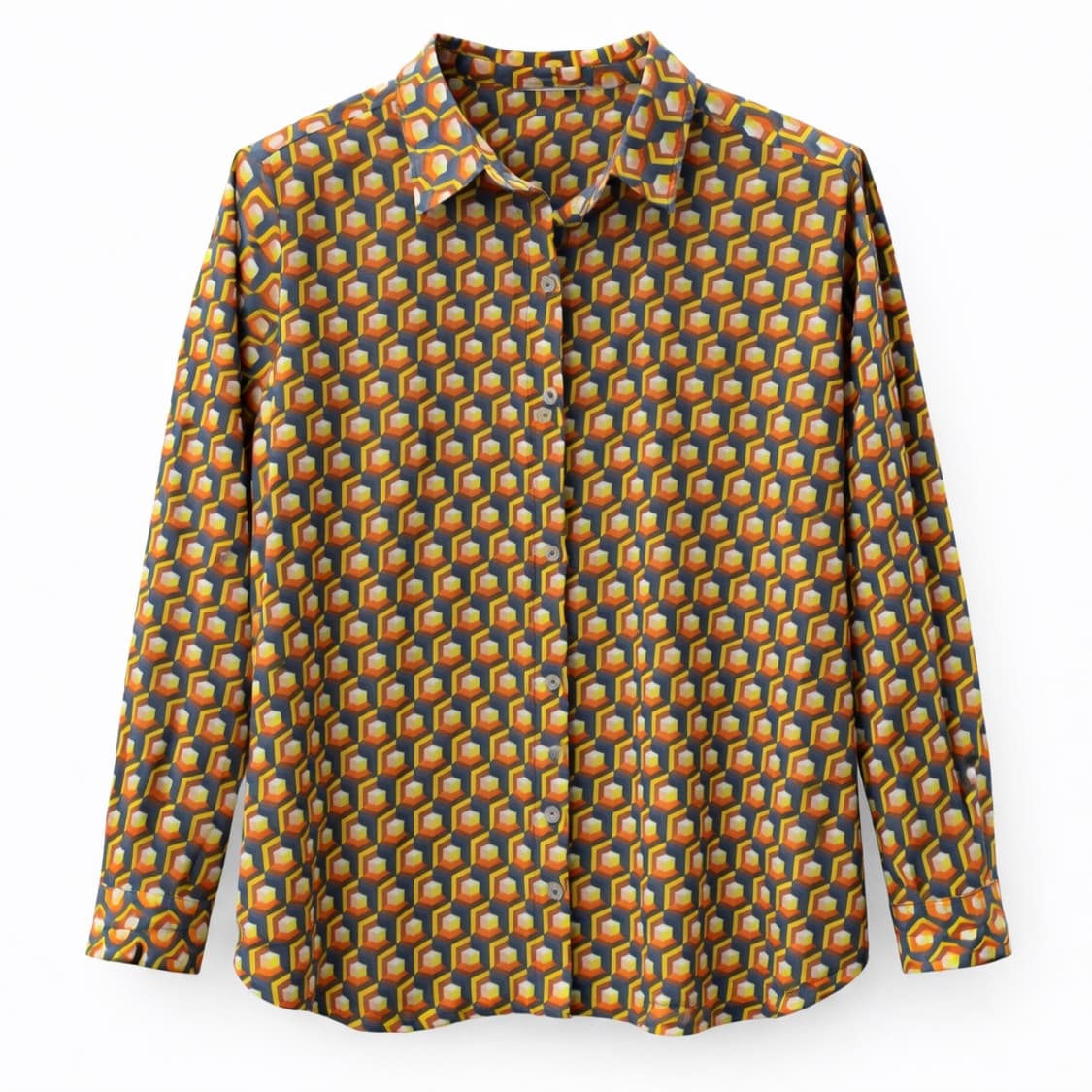 Oilily 패턴 셔츠 사이즈 38 상품이미지1