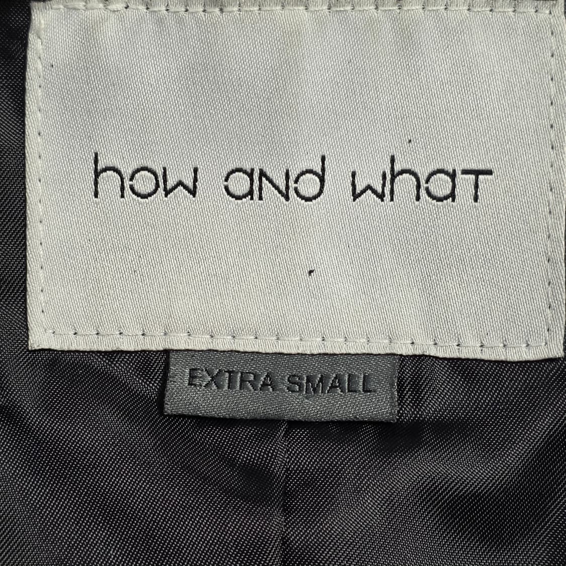 0774 [HOW AND WHAT]블랙 프린지 자켓 / 블랙 / XS 상품이미지9