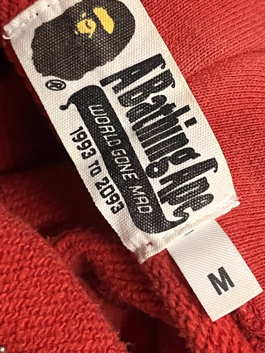 베이프 레드 적계 풀 샤크 후드집업 상품이미지3