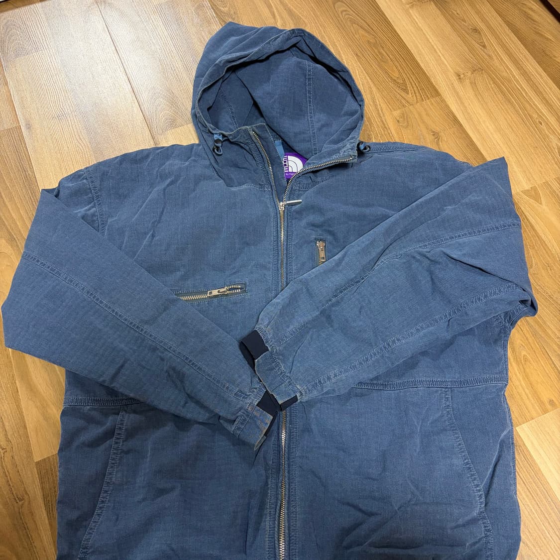 노스페이스 퍼플라벨 인디고 마운틴 필드 파카 M 상품이미지3