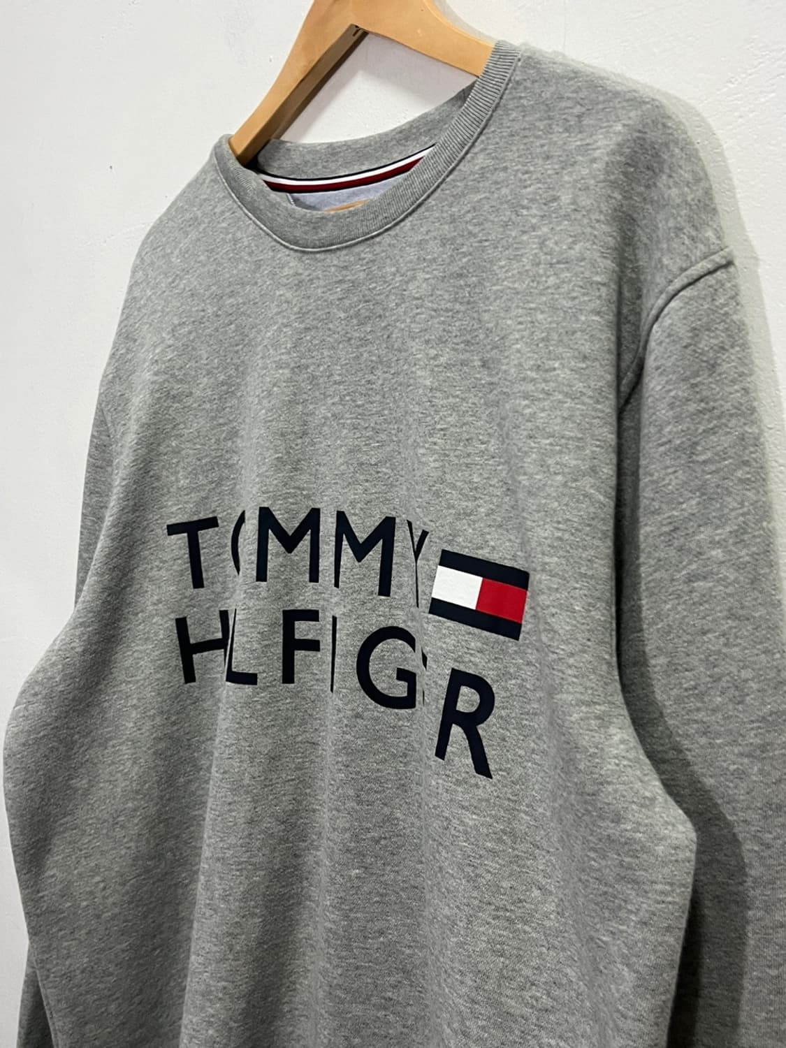타미힐피거 그레이 맨투맨 XL 상품이미지6