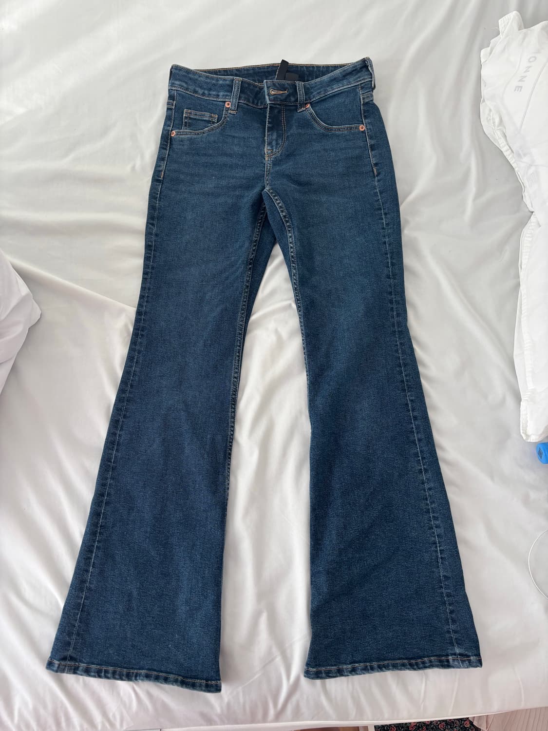 H&M 로우라이즈 진청바지 36 상품이미지1