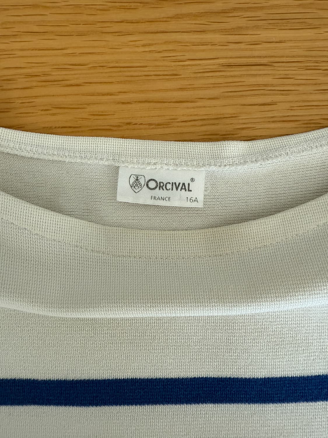 오르치발(ORCIVAL) 보트넥 티셔츠(JAPAN) 상품이미지6
