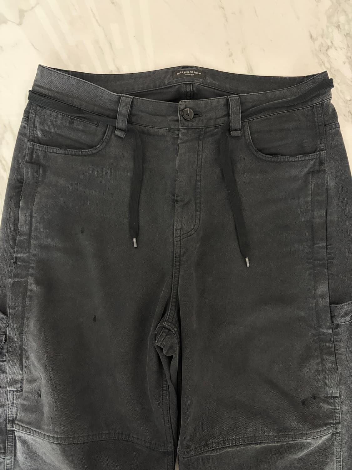 발렌시아가 스케이터 크롭 카펜터 워크팬츠 S 상품이미지2