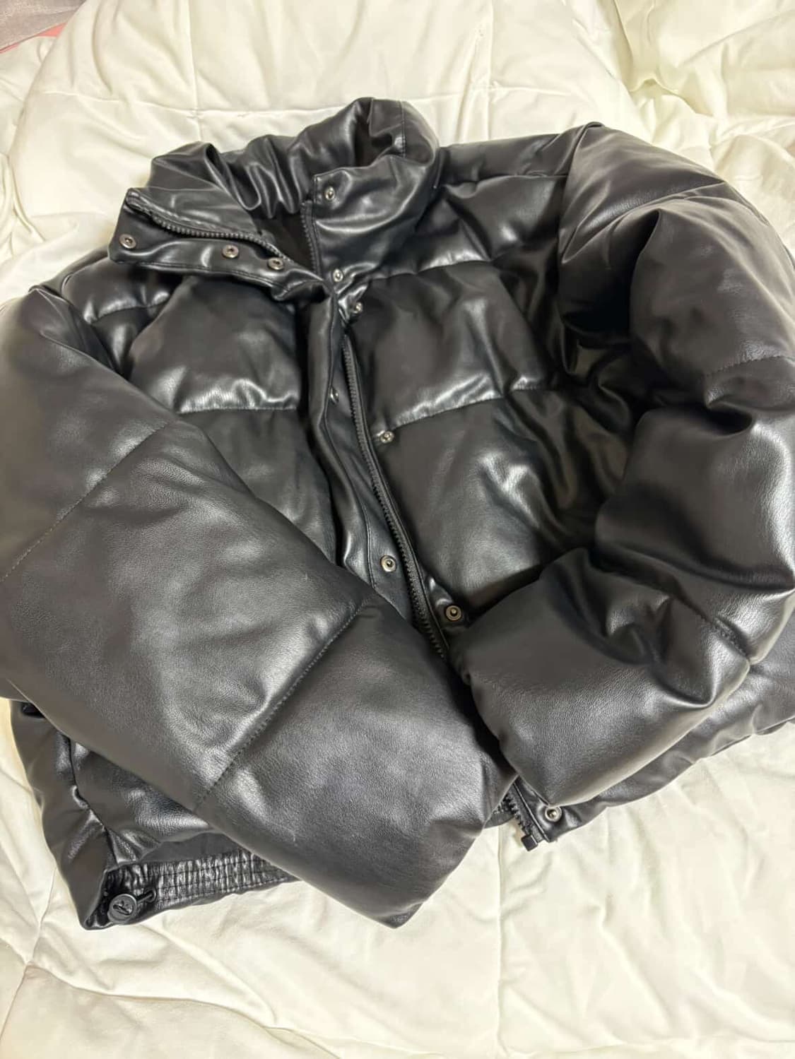 자라 레더 패딩  상품이미지1