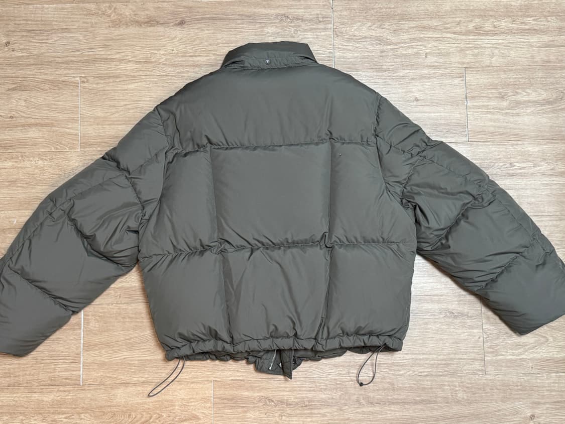 [Belier] 크로스라인 후디드 구스 다운(올리브) M 상품이미지3