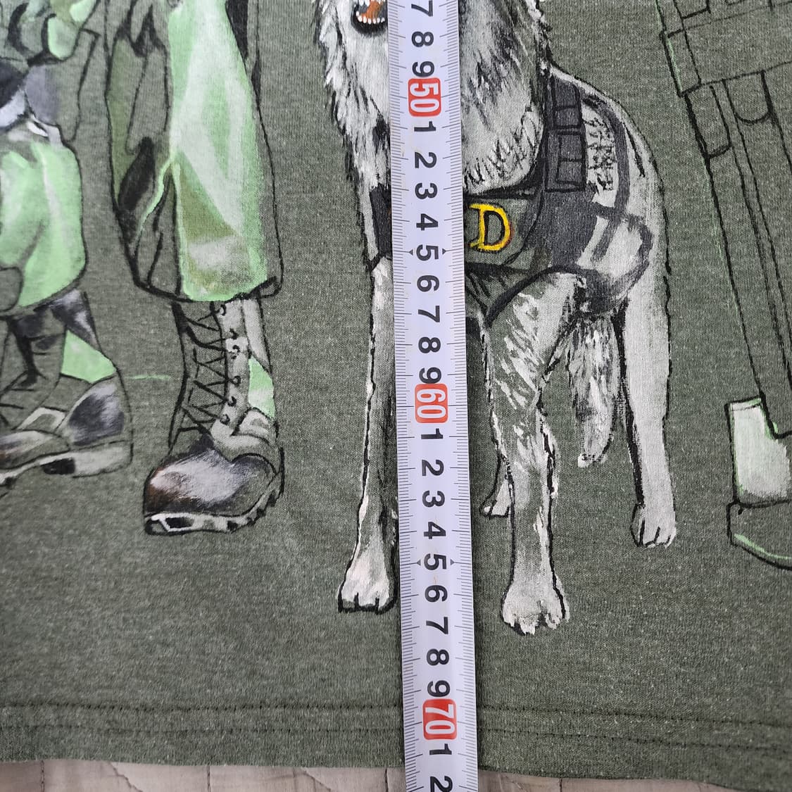 [OS] 메탈 기어 솔리드 스네이크 5 부틀렉 핸드페인팅 티셔츠 상품이미지8
