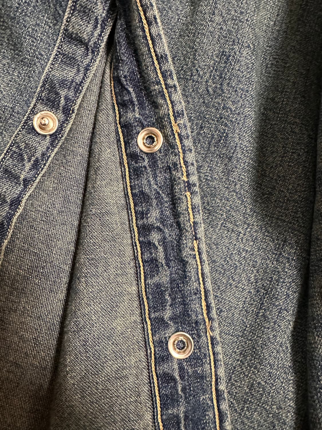 rrl 웨스턴데님셔츠 다크워시 m 상품이미지9