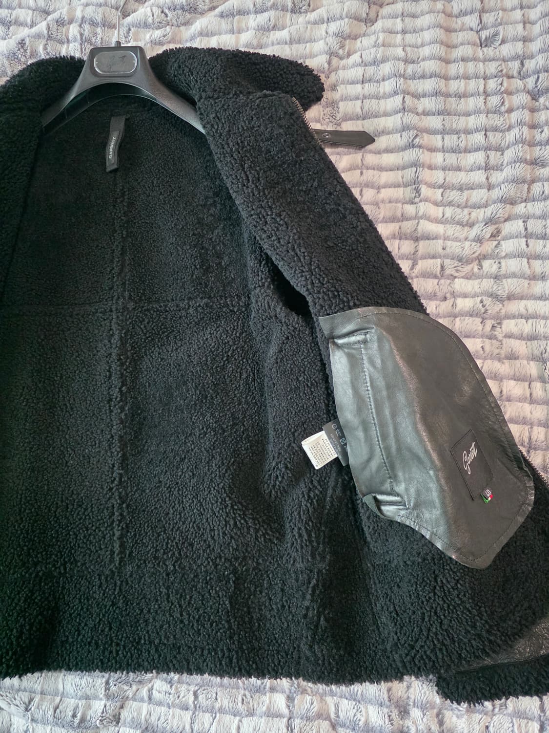 이태리 가죽 무스탕 상품이미지2