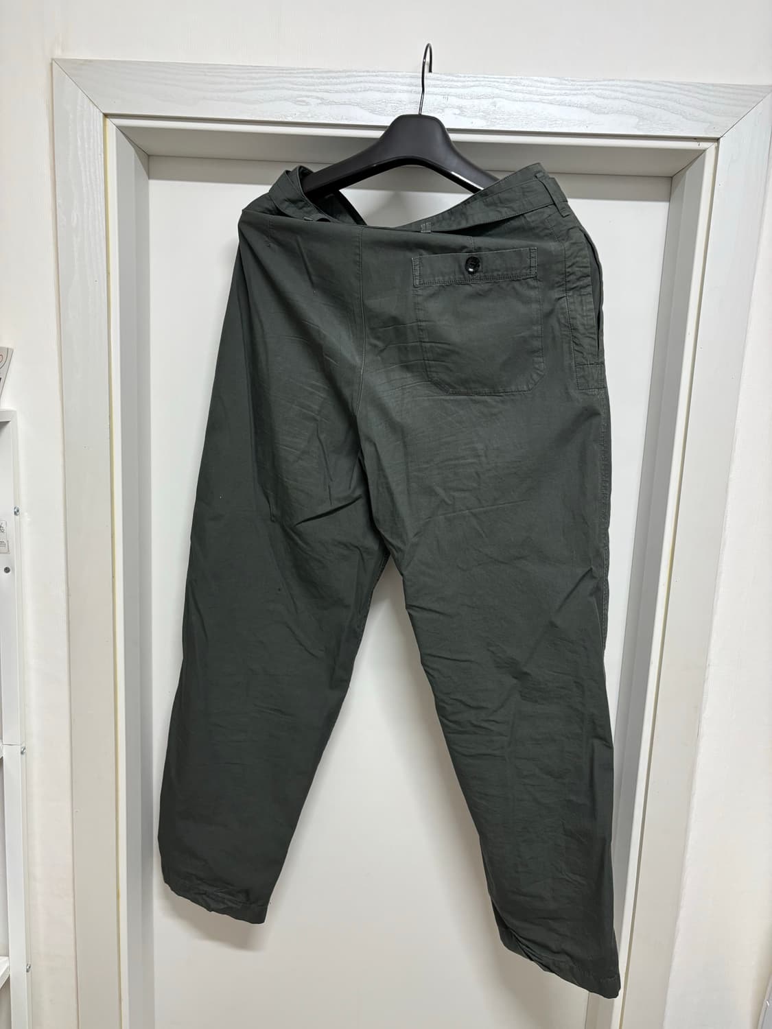 르메르 트렌치팬츠 딥포레스 48 상품이미지5