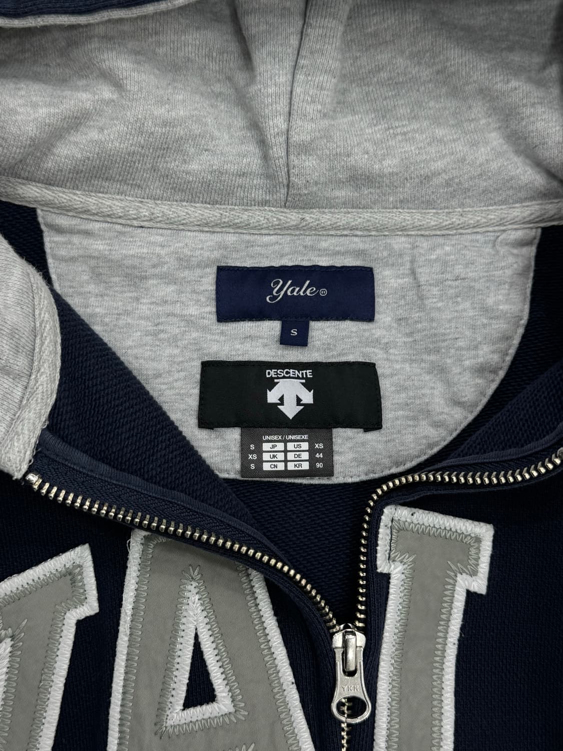 예일x데상트 투웨이 후드집업 상하의 셋업 상품이미지4