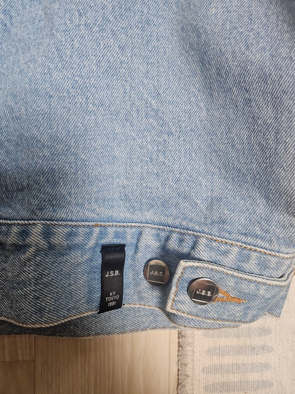 JSB 불꽃데님자켓 오버핏 상품이미지6