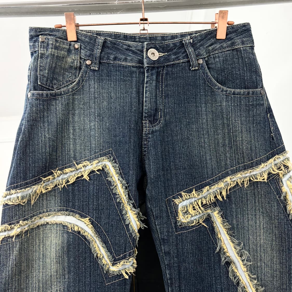 Deflava 데미지 데님 팬츠 상품이미지6