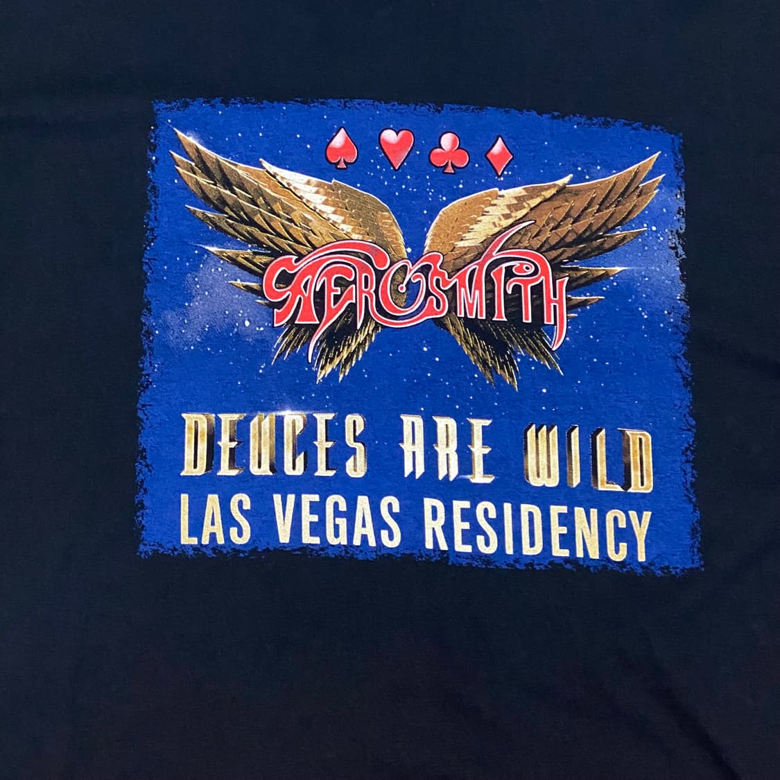 미국 빈티지 밴드 에어로스미스 라스베가스 투어 반팔티 상품이미지3