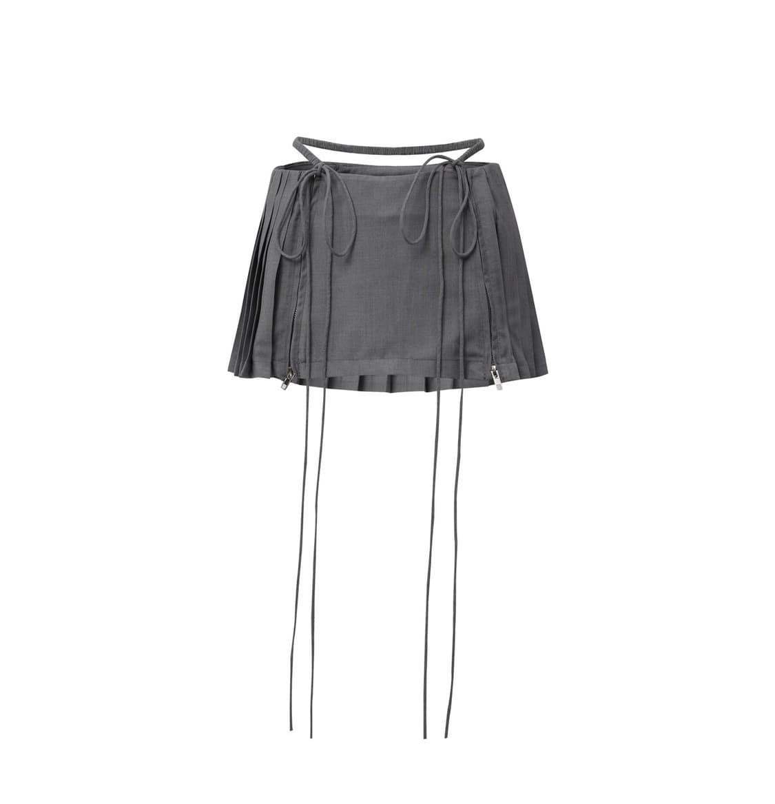 nodress 로우웨이스트 플리츠 미니스커트 s  상품이미지2