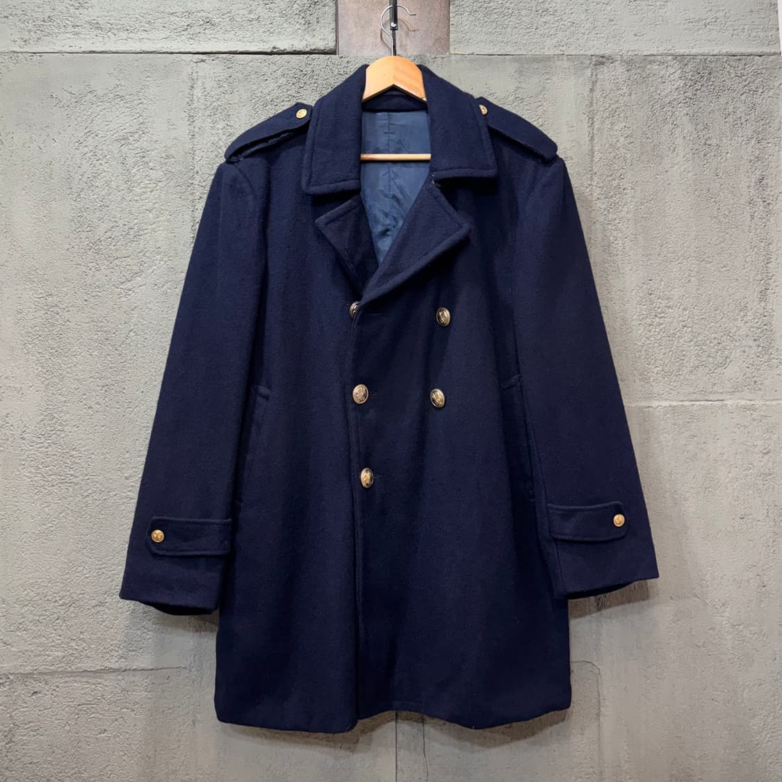 80s 오리지널 빈티지 해군 피코트 (L)   상품이미지1