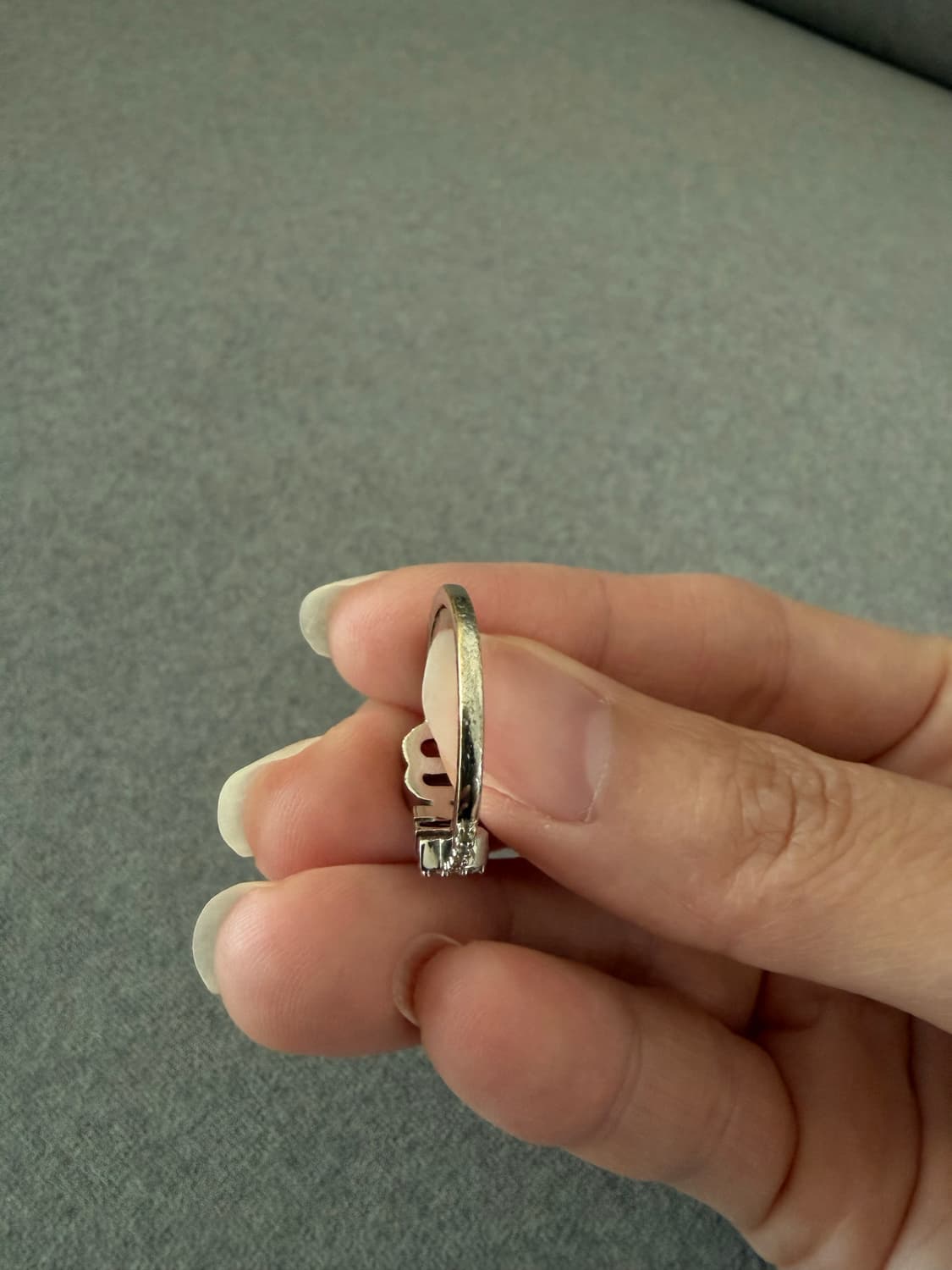 [급처] 미우미우 정품 크리스탈 반지 13호  상품이미지6