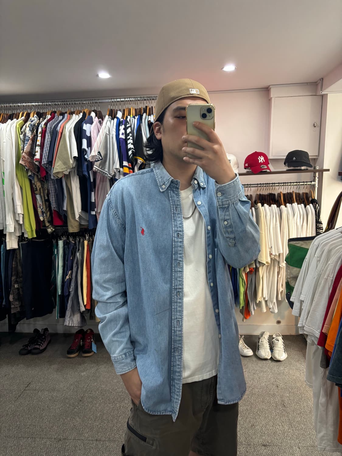 00s 폴로 랄프로렌 데님셔츠 상품이미지6