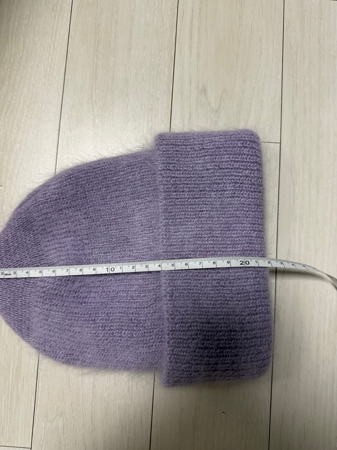 앙고라 연보라 비니 상품이미지3