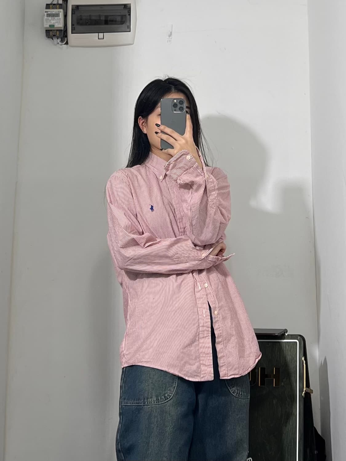 폴로 신형 클래식핏 셔츠 S 상품이미지2