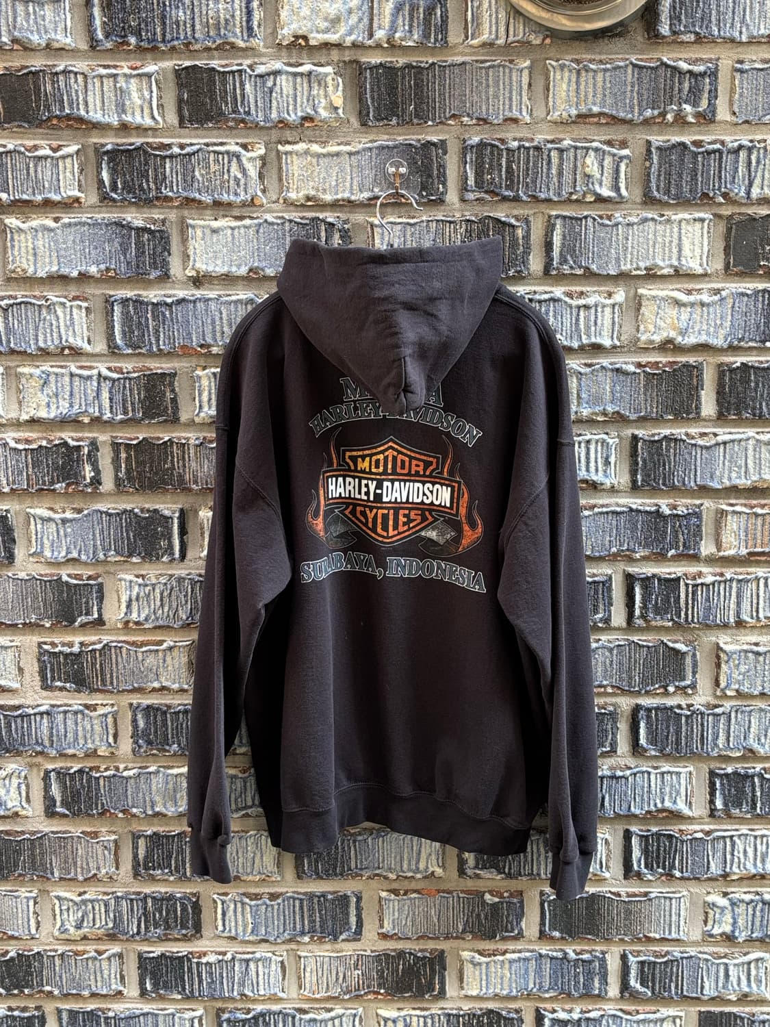 할리데이비슨 스컬 후디 상품이미지2