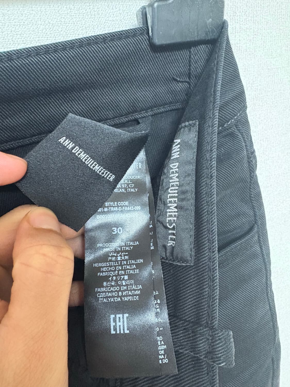 GILL 코튼 블렌드 데님 30사이즈 상품이미지4