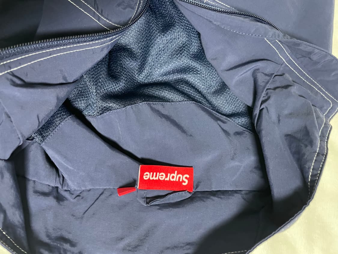 25ss 슈프림 스펠아웃 트랙 자켓 네이비 L 상품이미지3