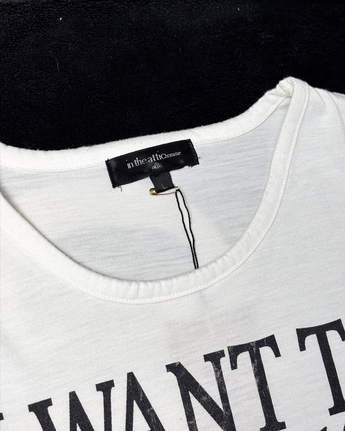 일본빈티지 레터링 반팔티 상품이미지3