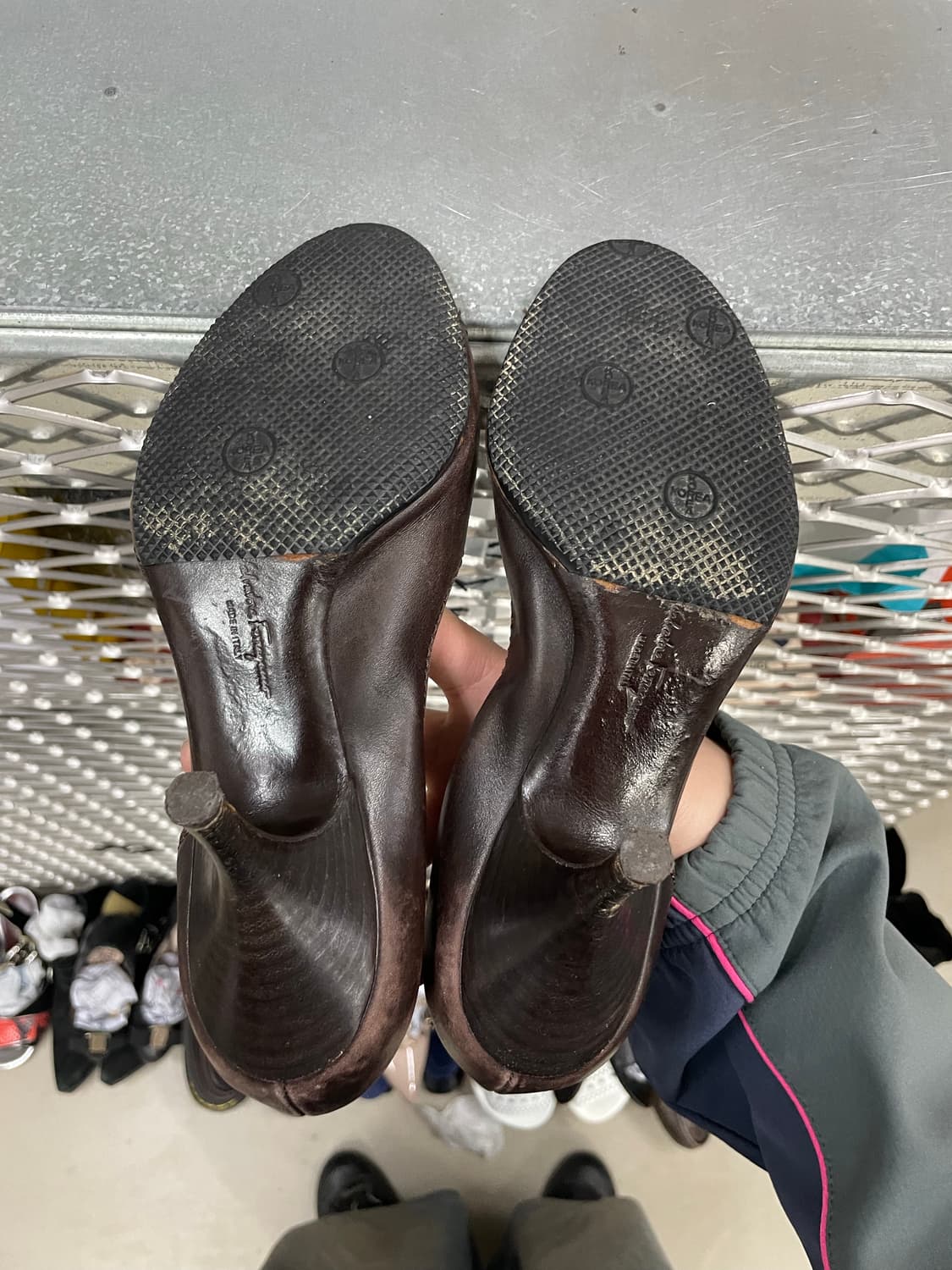 페레가모 바라 레더 힐 6.5D 상품이미지6