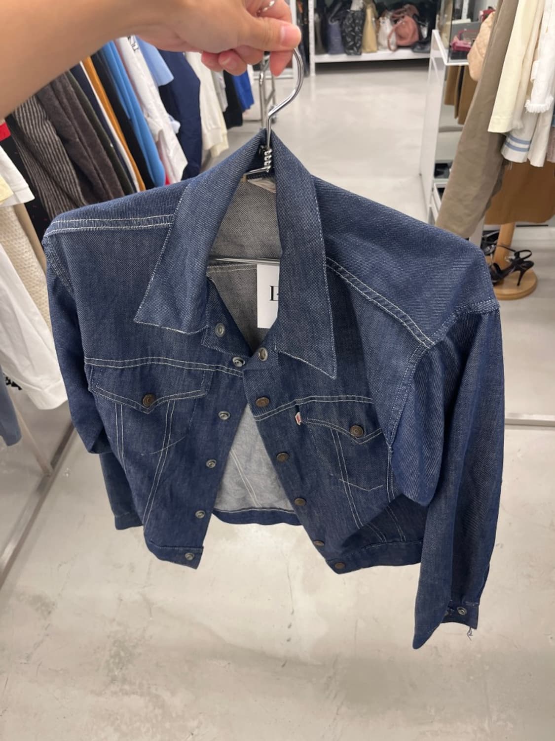 리바이스 데님 청자켓 상품이미지1