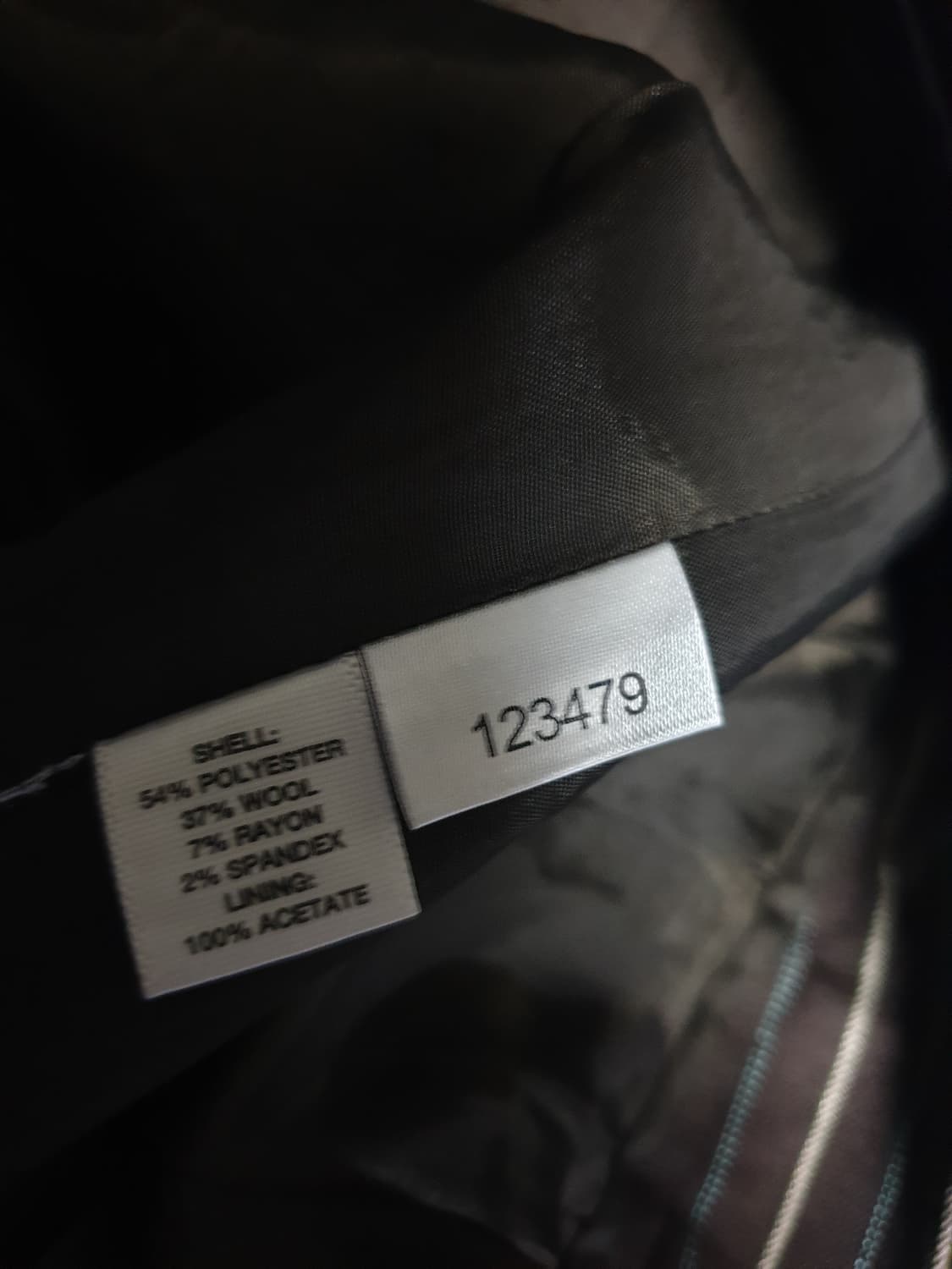 앤테일러 로프트 스트라이프 와이드 플레어핏 슬랙스 브라운 (30) 상품이미지4