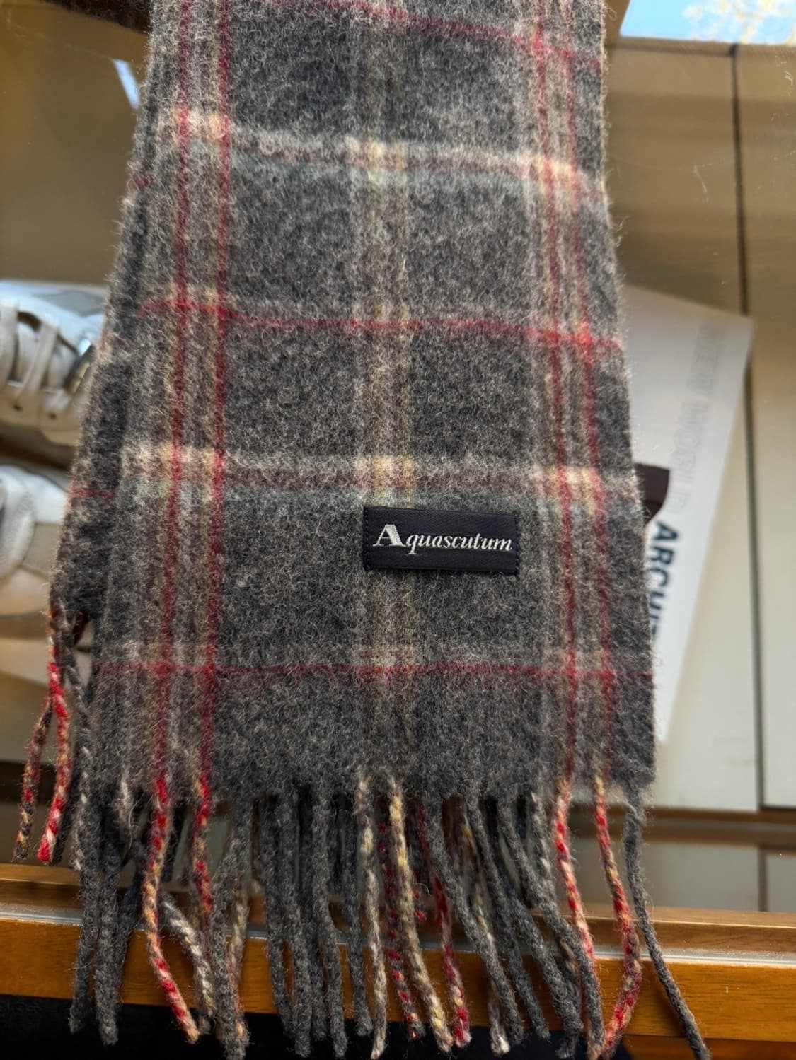 아쿠아스큐텀 램스울 머플러 상품이미지8