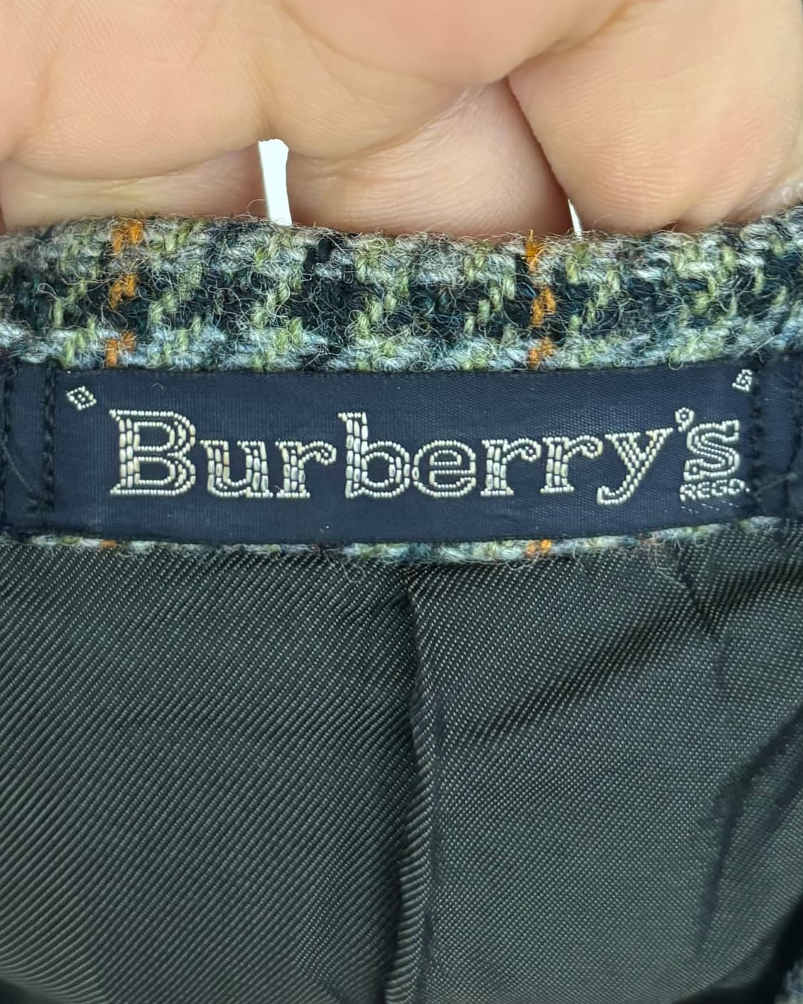 버버리스 건클럽 체크 울 블레이저 자켓 상품이미지7