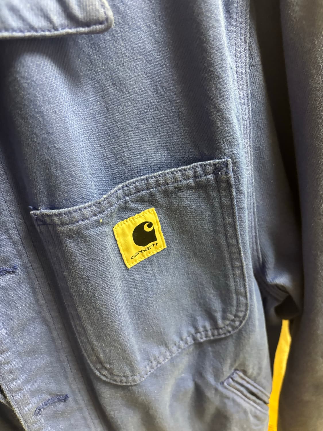 칼하트 WIP 워크 자켓 XS 블루 상품이미지4