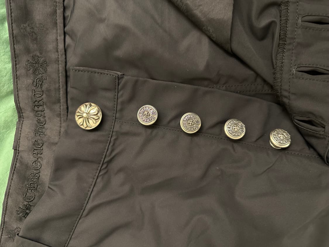 [36] 크롬하츠 나일론 레더 카펜터 워크 팬츠 새제품 상품이미지8