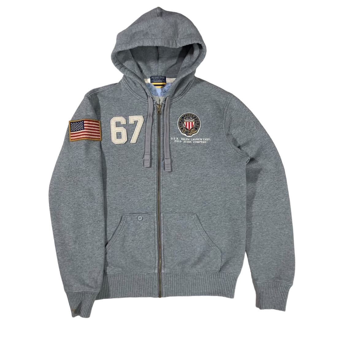 폴로 랄프로렌 성조기 후드집업 상품이미지3