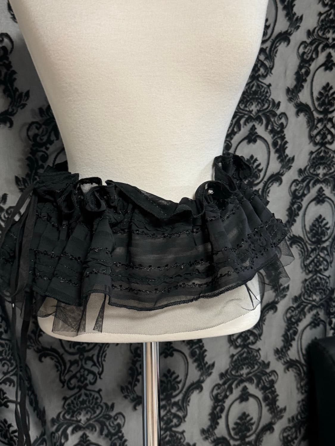 레이스 레이어드 캉캉 벨트 상품이미지5