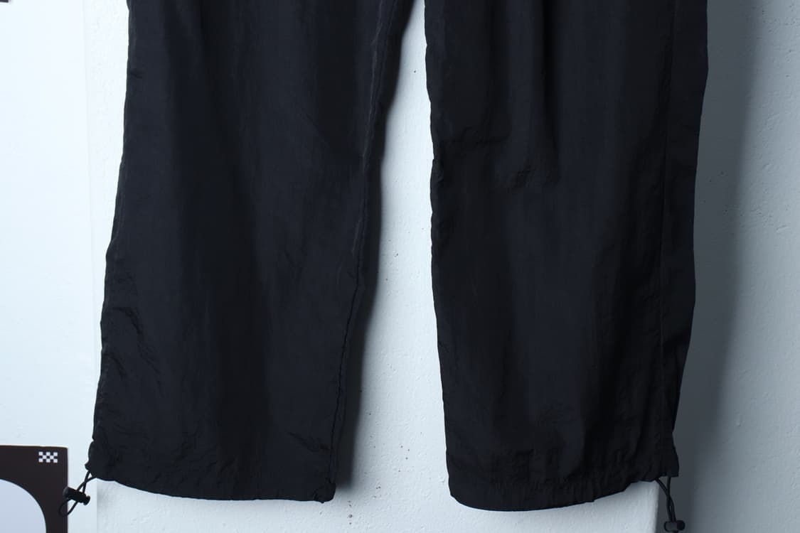 (M-L) 피스오브마인드 트레이닝복 바지 나일론 밴딩 블랙-P10146 상품이미지4
