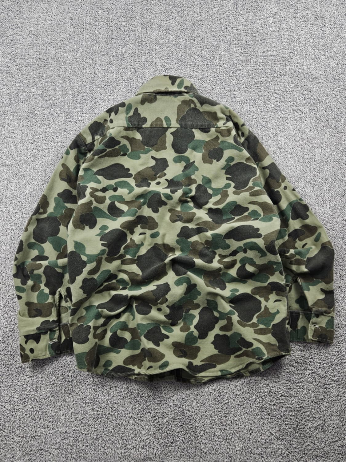 80's USA THE WOODSMAN 카모 헌팅 셔츠 (L)/10537 상품이미지5