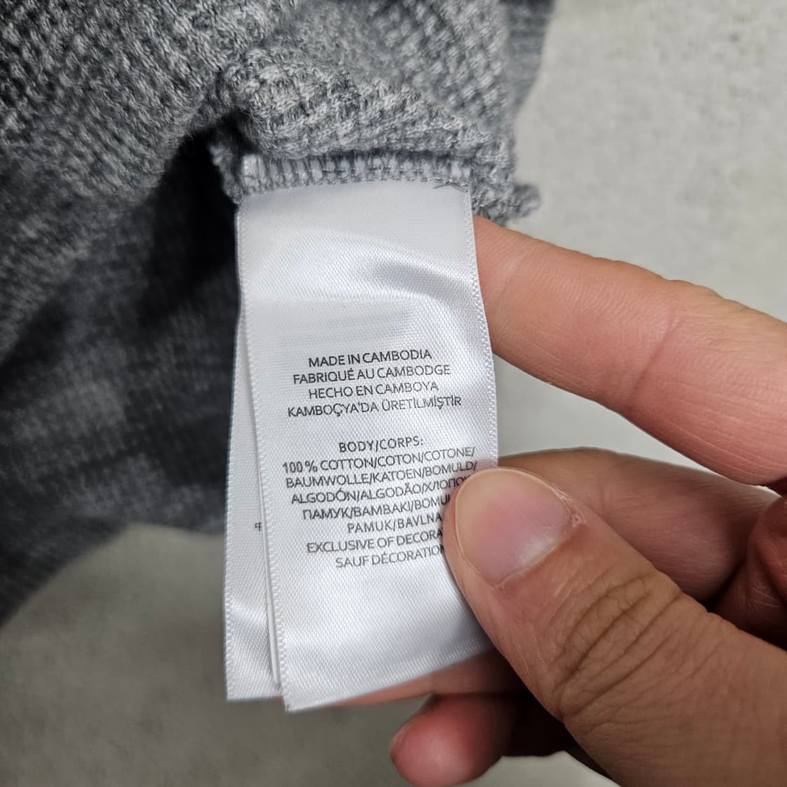 폴로 랄프 로렌 와플 롱슬리브 XL 상품이미지5