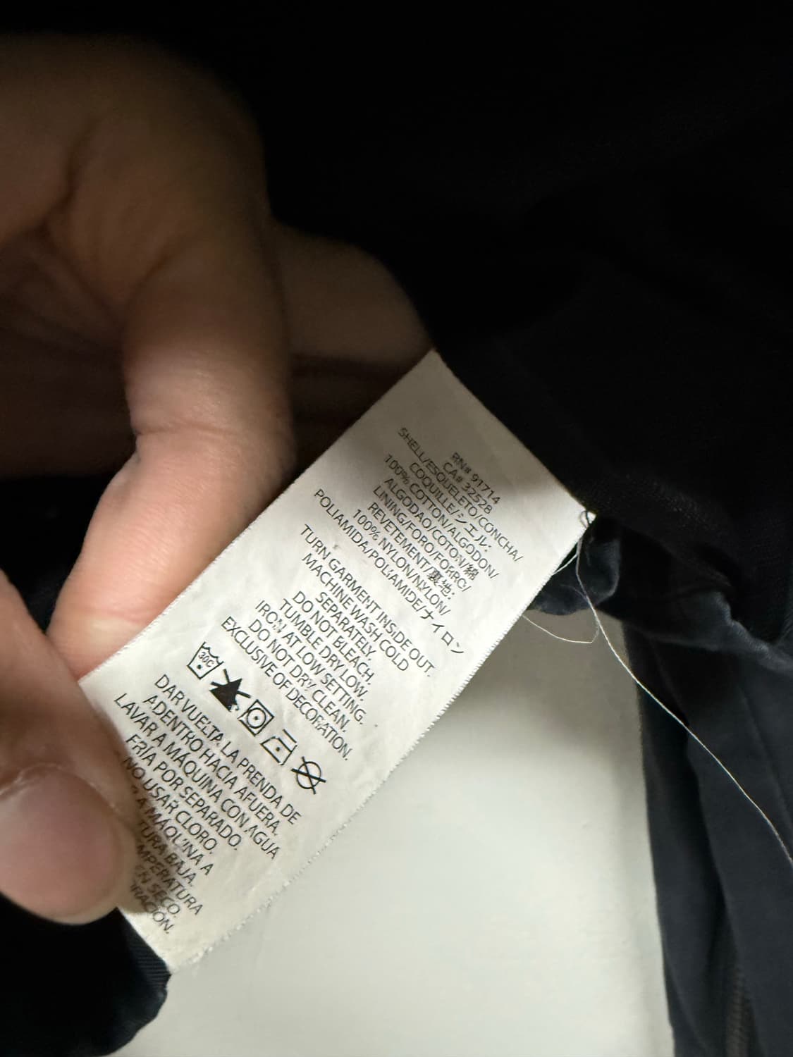 아르마니 패치 라이더자켓  상품이미지5